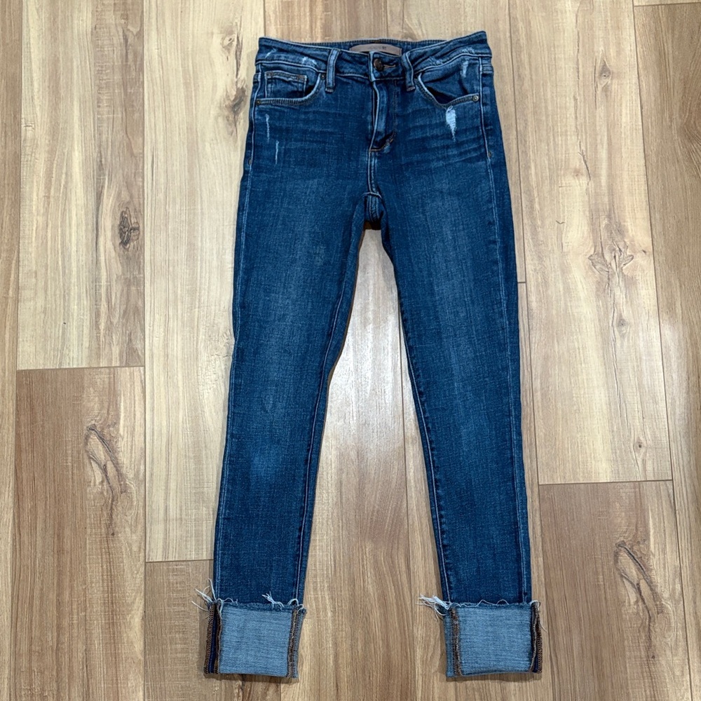 Joe's Jeans Dark Blue Ankle Cropped Women's Jeans